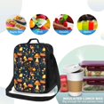 thumbnail image 4 of Fotbe Boîte à Lunch Colorée avec Plantes et Champignons, Sac à Lunch pour Hommes et Femmes, Grande Capacité, Sacs à Lunch Réutilisables, Sac à Lunch Isolé, Glacière, 4 of 7