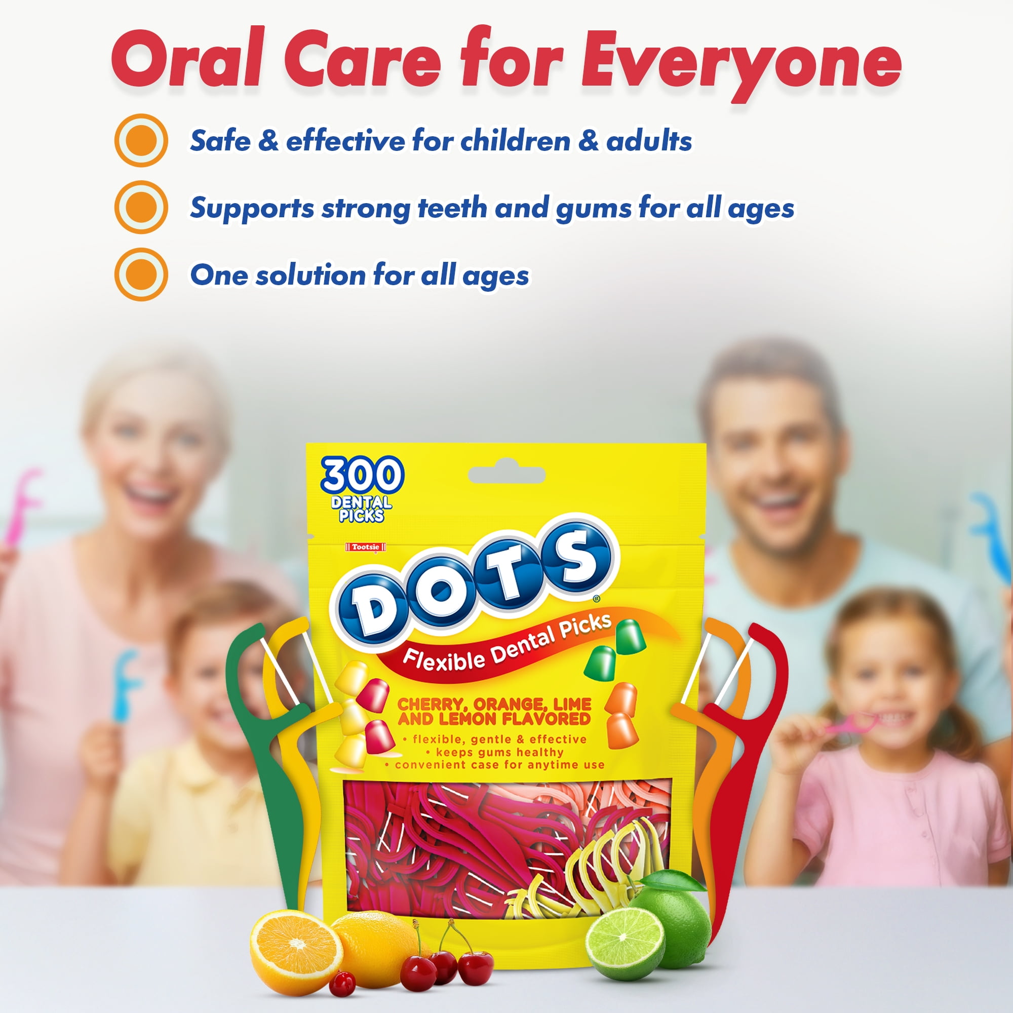 Dental Floss Picks 300 Count Adults Kids Dental Floss Picks Cherry