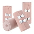 thumbnail image 1 of EeaseMX 4 vendajes médicos elásticos de compresión con clips metálicos adicionales, suministros deportivos para soporte de tobillo, brazo, pierna o lesión de pecho., 1 of 7