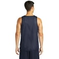 thumbnail image 2 of Classic Men Mesh Reversible Tank Color True Navy Size 3X-Large, 2 of 8