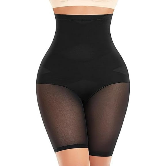 Tummy Control Shapewear Shorts For Women High Waist Body Shaper Shaping Shorts Underwear Cross Slip Shorts Under Dresses