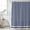 Blue, variant on Farmhouse Navy Blue White Striped Waterproof Shower Curtain, 48"x72" Washable Polyester Fabric Shower Curtains for Bathroom, Modern Stripes Decorative Bathtub Curtain Sets with Hooks