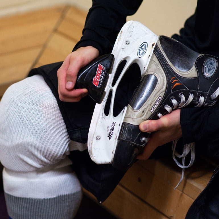 manual skate sharpener