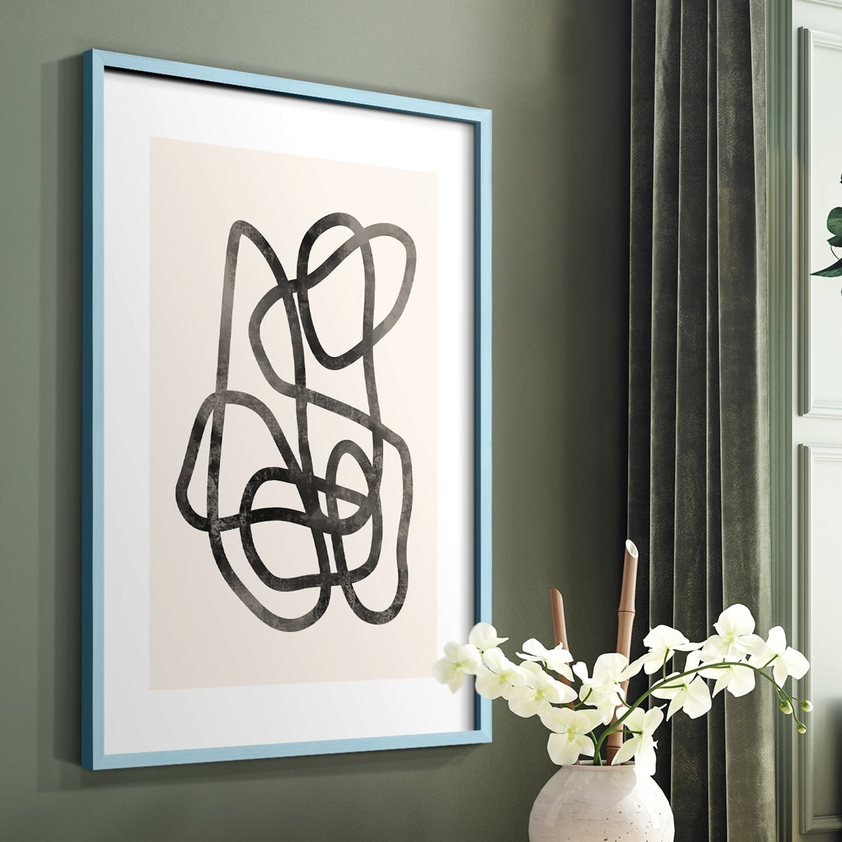 Matisse CCXXV in Solid Wood 8 x 10 Framed Print