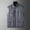 Gray, variant on Men's Casual Outdoor Lightweight Vest Quick Dry Fishing Hunting Photo Sleeveless Vest with Muti Pockets Big and Tall Size XL-5XL Khaki
