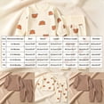 thumbnail image 3 of 18-24 Months Toddler Boys Bear Print Long Sleeve Pajama Set,2-Piece Sleepwear Loungewear for Fall Winter, 3 of 9