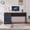 Blue, variant on Haooyeah Office Computer Desk with 3 Drawers, Built-in Power Outlet, USB & Type-C Fast Charging, Wooden Writing Desk for Home Office,Blue