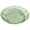 Green, variant on Soumake Transparent Fruit Plate Golden Edge Stackable Snacks Serving Platter Unbreakable Round Salad Dessert Dinner Plate Dining Room Supplies