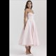 thumbnail image 5 of Vestidos de Invitada de Boda para Mujer, con Tirantes Finos, Corsé, para Fiesta de , con Encaje Floral, Vestidos Largos de Fiesta Rosa M, 5 of 10