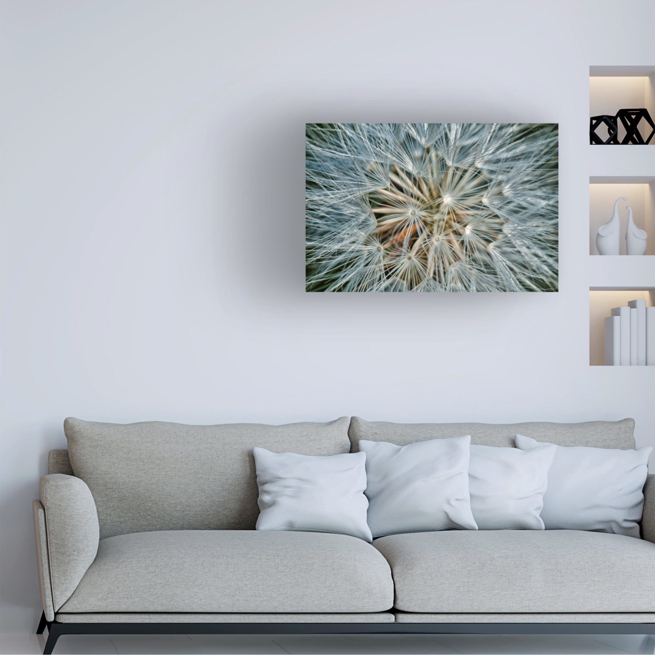 Canvas Wall Art - Gordon Semmens 'Textures 04' Wall Art for Living Room, Bedroom, or Office Décor by Trademark Fine Art - 47 x 30 Inches