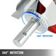 thumbnail image 4 of Juego de ruedas para andamios BestEquip, 20 cm, muy resistentes, 3200 libras, 4 of 9