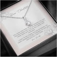 thumbnail image 2 of Mother Of The Groom From Bride Bride Gift To Mom Unique Groom Mom Future Mil Gift Charm Necklaces Bride To Mother In Law Gift Mother In Law, Necklaces with Meaningful Messages Card Inside, 2 of 6