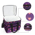 thumbnail image 6 of FORMRS Insulated Cooler Bag 24 Cans Capacity Soft Leakproof Lunch Box with Side Pockets, Love in The Clouds, 6 of 7
