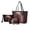 Black and Red-Skull Floral, variant on Skull Sunflower Printed Top Handle Shoulder Bag Set Zippered Cosmetic Bag Womens Handbag Set with Wristlet Wallet Handbag and Wallet Set for Travel, Yellow