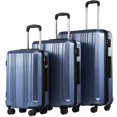 thumbnail image 1 of Maletas expandibles Luggage Coolife PC+ABS, juego de 3 piezas con cierre TSA, 1 of 7