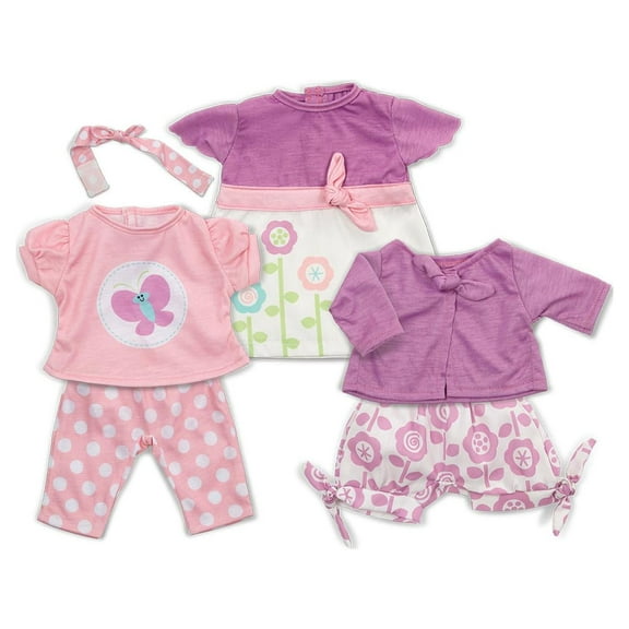 Melissa & Doug Mine to Love Mix & Match Fashion Doll Clothes