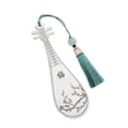 thumbnail image 1 of Tnarru Chinese Bookmark Musical Instrument Bookmark Durable Metal Portable Reading Book Markers for Birthday Gift Book Lovers Writer Lute 11.8cmx2.5cm, 1 of 7