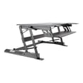 thumbnail image 4 of Eaton Tripp Lite Series WorkWise Height-Adjustable Sit-Stand Desktop Workstation - Standing desk converter - rectangular with contoured side - black - black base, 4 of 14