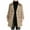 Khaki Coat for Kid, variant on Kids' Trench Coat with Lapel Collar Double-Breasted Button Closure Classic Stylish Coat for Spring Fall Daily Wear Khaki 9 Years