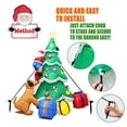 thumbnail image 4 of Adornos navideños inflables Poptrend Papá Noel de 2,1 m con LED, 4 of 6