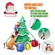 thumbnail image 4 of Adornos navideños inflables Poptrend Papá Noel de 2,1 m con LED, 4 of 6