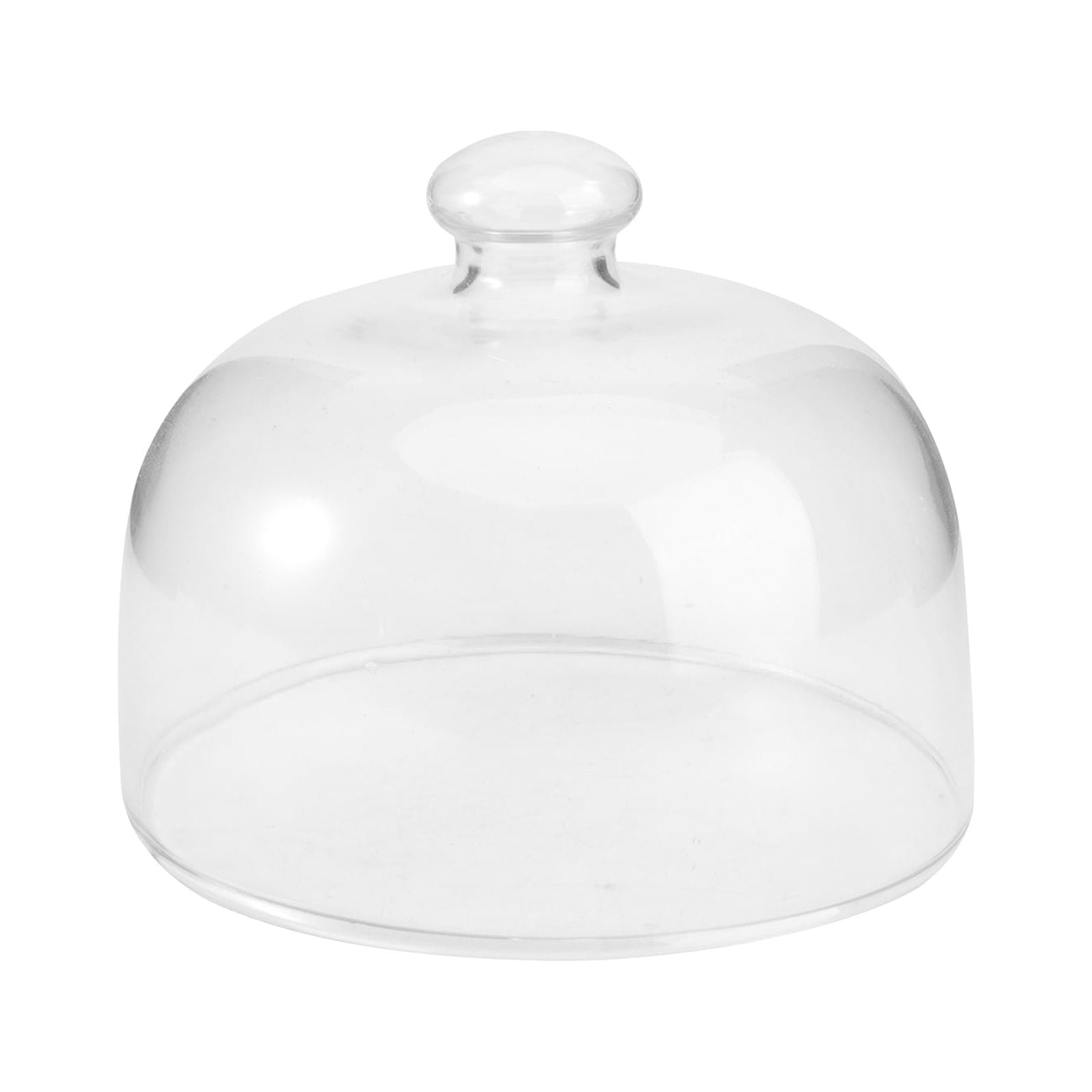 Cover Cake Dome Glass Cupcake Stand Displaydessert Cloche Clear Tray