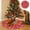 B, variant on Kumdkd 35" Red Snowflake Christmas Tree Skirt - Premium Fabric Tree Collar for Holidays, Weddings & Home Decor (Fits 7ft Trees)