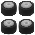 thumbnail image 1 of 4pcs Pinch Roller for Radio Tape DVD Drive Recorder Repair Pinch Roller Accessory, 1 of 4