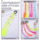 thumbnail image 4 of 6pcs Kids Girls Hair Extension Colorful Braided Wigs Ponytail Hair Bands Headwear, 4 of 4