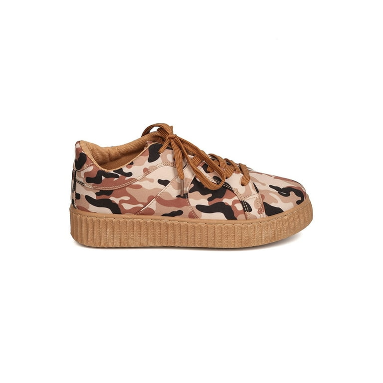 Qupid camo best sale sneakers