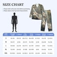 thumbnail image 4 of Goofa Forest Meditating White Tiger for 2-piece Loungewear Set Men’s Sleepwear Set Soft PJs Cozy loungewear Comfy Sleep Set Winter Pajamas-Large, 4 of 7