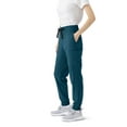thumbnail image 4 of ave. First Womens Cargo Jogger Pant in Caribbean Blue, XL Petite, 4 of 6