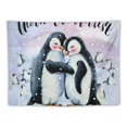 thumbnail image 5 of Orinice Penguins Hugging Tapestry Wall Hanging Unique Style Graphic Tapestries Home Wall Decor Art for Living Room Bedroom Apartment Farmhouse Dorm 50x40inch, 5 of 6