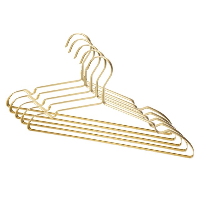 Anti-slip Suit Hanger Durable Anti-Deformation Aluminum Alloy Traceless Closet Dress Clothes Towel Hanger New