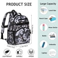thumbnail image 6 of Boho Floral Waterproof Backpack with Spine Protection, 6 of 6
