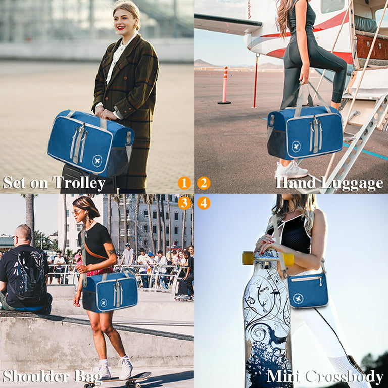 Ryanair 40x25x20 Max Size Carry On Under Seat Lightweight Cabin Shoulder Bag