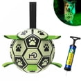thumbnail image 1 of Juguetes para Perros MOMOVIDA Fútbol fosforescente Pelota Interactiva Duradera, 1 of 9