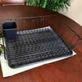 thumbnail image 3 of Better Chef 16-inch 3-Piece Dish Rack PVC-Coated Steel Large Drainer DR-1602, 3 of 4
