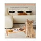 thumbnail image 3 of Platos/tazones Xtellar color cafe Elevados Ajustables Para Perros Y Gatos, 3 of 5