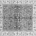 thumbnail image 1 of Ahgly Company Indoor Square Oriental Gray Traditional Area Rugs, 3' Square, 1 of 4