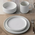 thumbnail image 2 of Noritake ColorTex Stone White 4-Piece Place Setting, 2 of 7