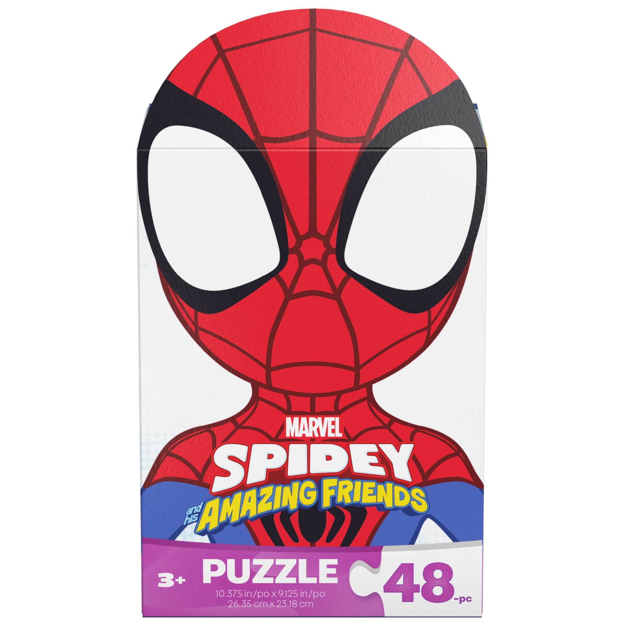 Marvel Spider-Man Kids Jigsaw Puzzle - 48-Piece Build Spidey