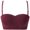 Red-d, variant on Womens Racerback Bras Sports Bra No Underwire Side Breast Comfortable Breathable Bras Solid Underwear V-Neck Padded Bra Feature Hook and Eye Closure Longline Bra -d Tops Style Y-519 M