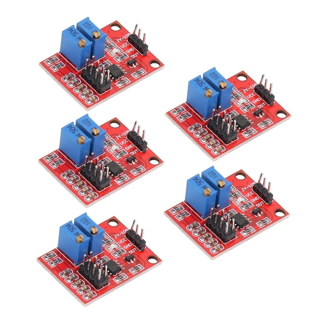 Módulo de pulso NE555 entrada de 5V-12VDC Cuadrados Generador de señal Componentes electrónicos Operación simple para desarrollo experimental Anggrek Otros