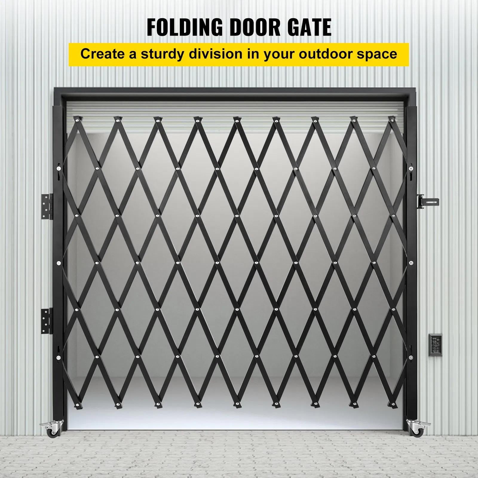 Single Folding Security Gate, Folding Door Gate, Steel Accordion Security Gate, Flexible Expanding Security Gate, 360° Rolling Barricade Gate, Scissor Gate