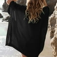 thumbnail image 6 of oqasdz Solid Color Women Beach Bathing Suit Swim Bikini Swimsuit Oversized Cover Up Dresses Comfort Female Beachwear, 6 of 8