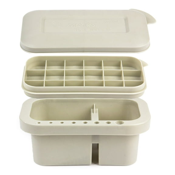 Paint Brush Cleaner 3-in-1 Brush Washer 2 Compartments for Children Students