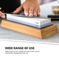 thumbnail image 3 of SHISUYAN Bamboo Whetstone Stand Sharpening Stone Holder Kitchen Whetstone Holder, 3 of 9