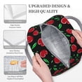 thumbnail image 3 of Easygdp Cherry Bolsa de Almuerzo Insulada Grande, Forro de Aluminio, Diseño Espacioso, a Prueba de Fugas, Ideal para Trabajo, Picnics, Viajes y Actividades al Aire Libre, 3 of 6