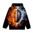 thumbnail image 6 of Sookity Graphic Hoodie Boys Funny 3d Pattern Printed Hoodies for Kids Trendy Design Sweatshirts Hooded Casual Wear with Pockets Multicolor,150 Girls Hoodies, 6 of 6